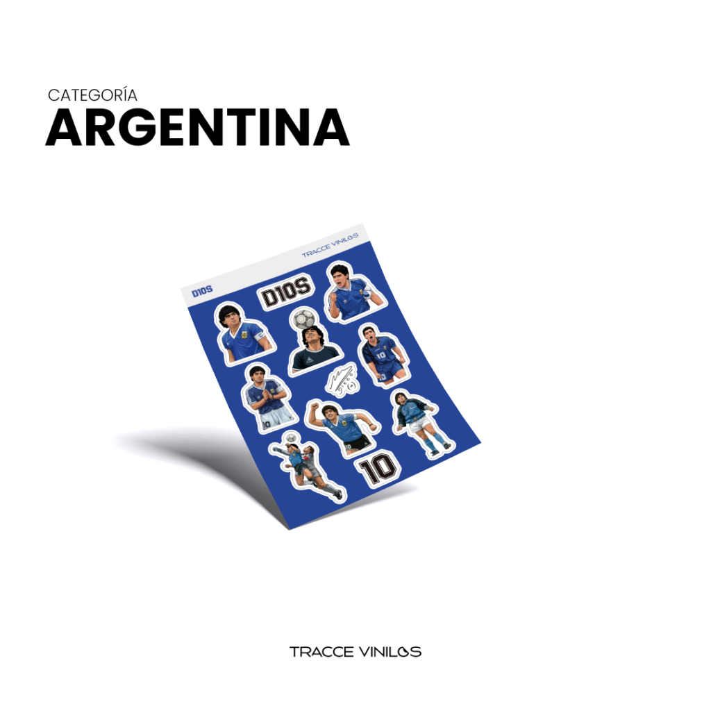 Planchita Maradona - Azul